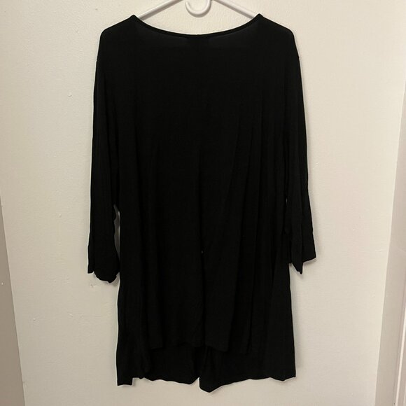 Catherines Blouse Black Size 3X - Picture 2 of 4